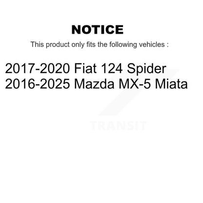 Filtre à air moteur (paquet de 10) pour Mazda MX-5 Miata Fiat 124 Spider K57-101547