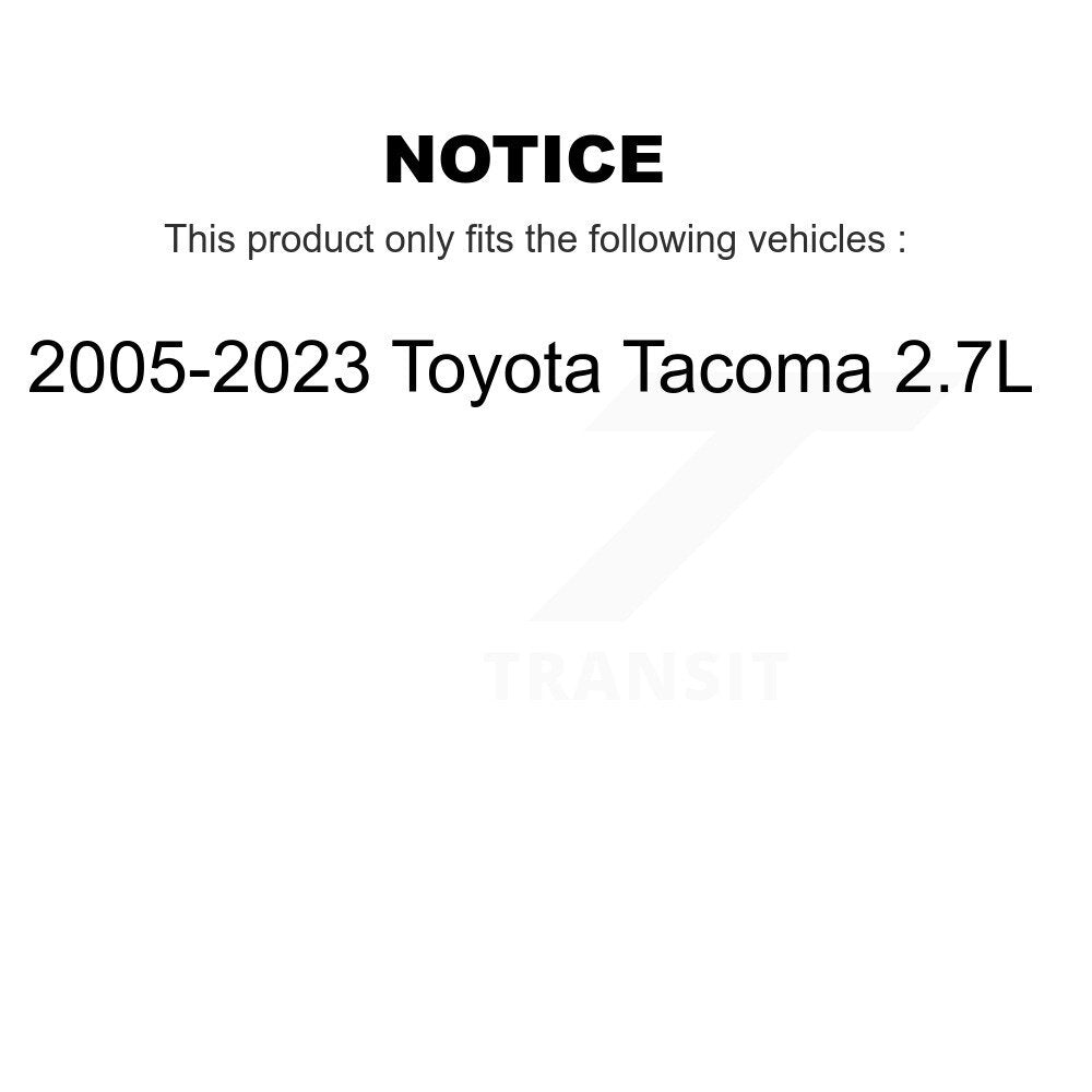 Filtre à air moteur (paquet de 11) pour Toyota Tacoma 2005-2023 2,7 L K57-101722