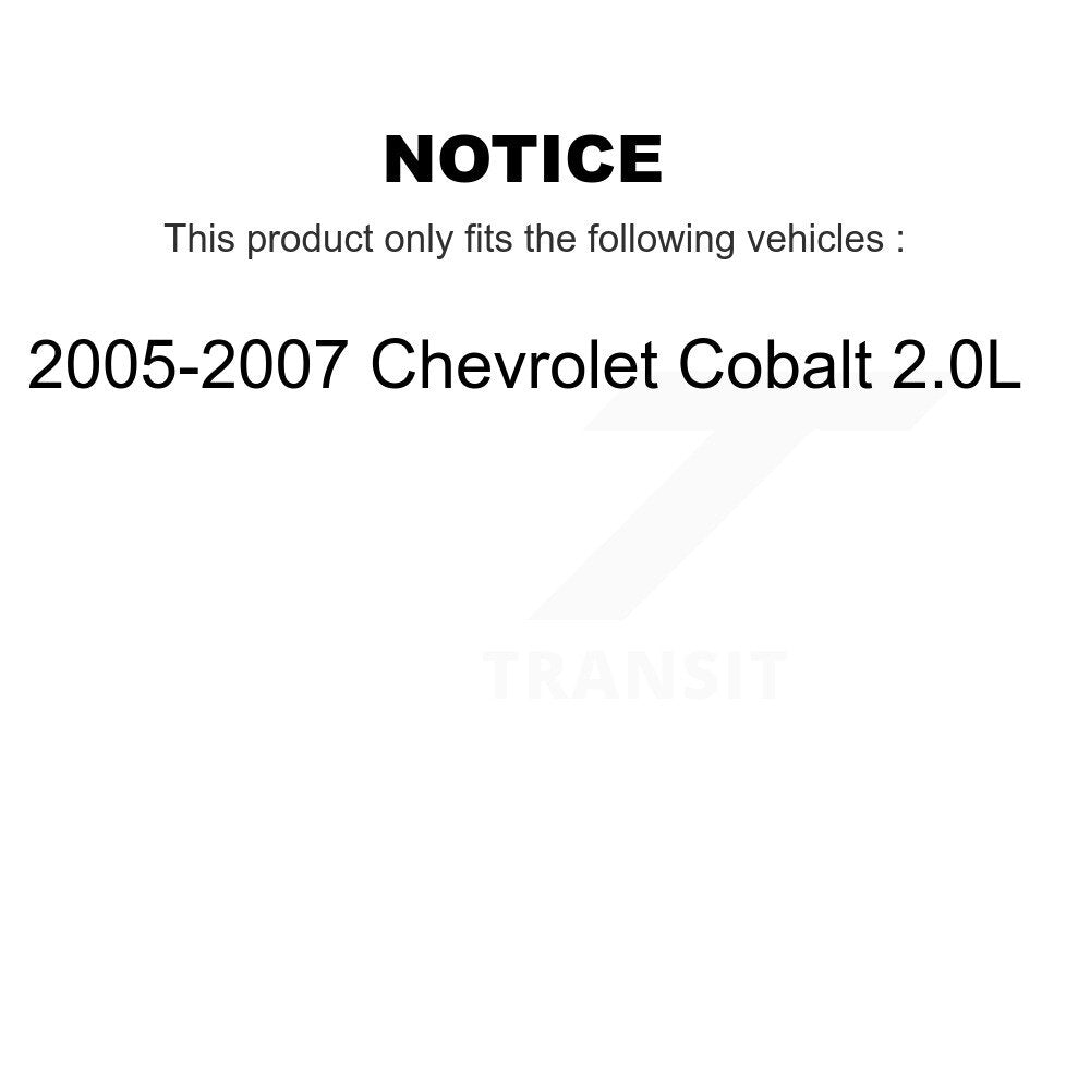 Filtre à air moteur (paquet de 11) pour Chevrolet Cobalt 2.0L 2005-2007 K57-101795