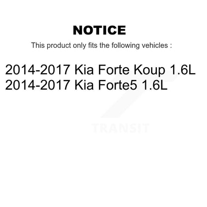 Filtre à air moteur (paquet de 11) pour Kia Forte5 Forte Koup 2014-2017 1,6 L K57-101818