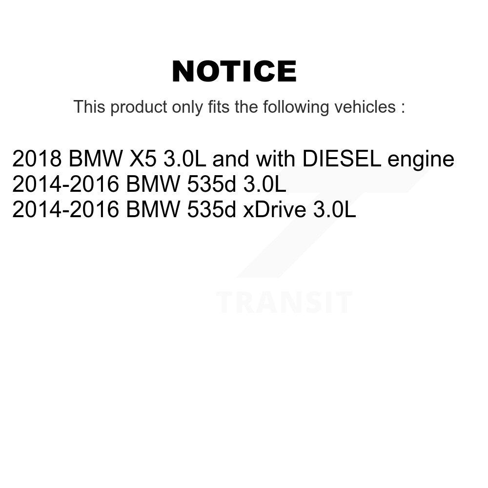 Filtre à air moteur (paquet de 11) pour BMW X5 535d xDrive K57-101833