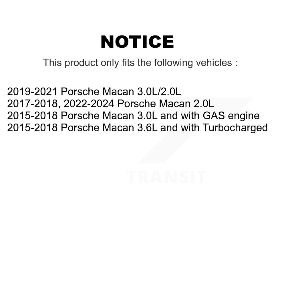 Filtre à air moteur (paquet de 11) pour Porsche Macan K57-101897