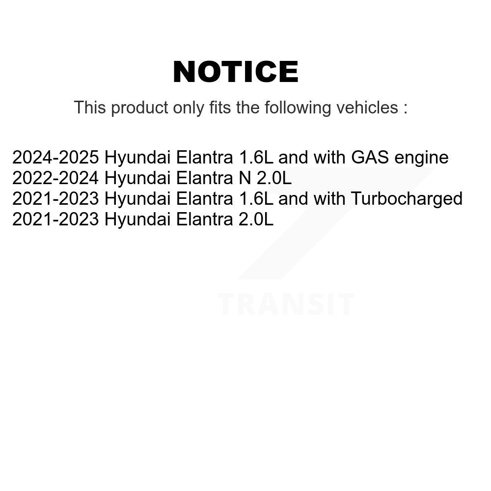 Filtre à air moteur (paquet de 11) pour Hyundai Elantra N K57-101908