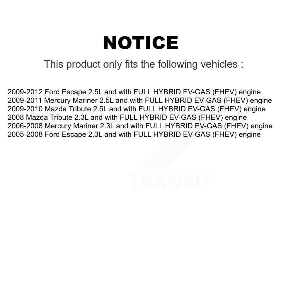 Filtre à air moteur (paquet de 12) pour Ford Escape Mazda hommage Mercury Mariner