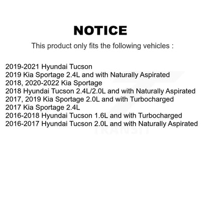 Filtre à air moteur (paquet de 12) pour Hyundai Tucson Kia Sportage K57-102144