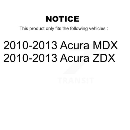 Filtre à air moteur (paquet de 12) pour Acura MDX ZDX 2010-2013 K57-102246