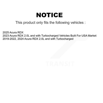 Filtre à air moteur (paquet de 12) pour Acura RDX K57-102298