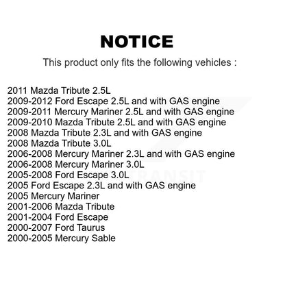 Filtre à air moteur (paquet de 6) pour Ford Escape Mazda hommage Taurus Mercury Mariner