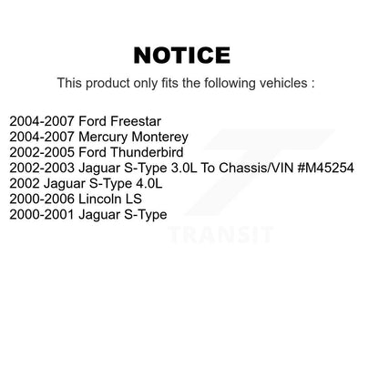 Filtre à air moteur (paquet de 6) pour Ford Freestar Thunderbird Lincoln LS Jaguar