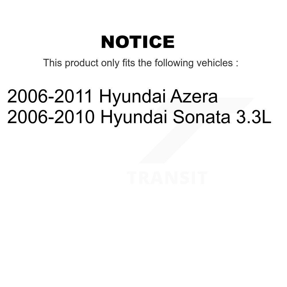 Filtre à air moteur (paquet de 6) pour Hyundai Sonata Azera K57-102574
