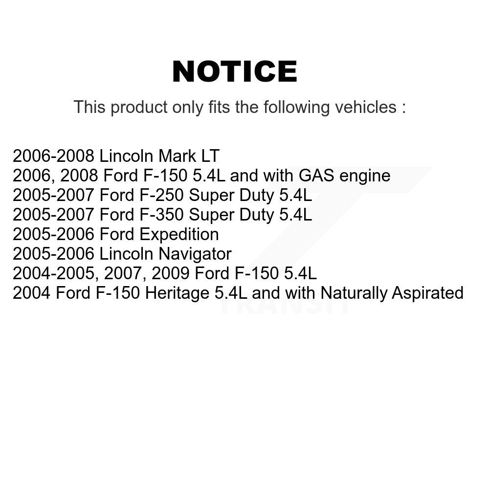 Filtre à air moteur (paquet de 8) pour Ford F-150 F-350 Super Duty F-250 Lincoln Mark L