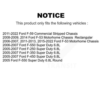 Filtre à air moteur (paquet de 8) pour Ford F-350 Super Duty F-250 F-550 F-450 F-53 F-5