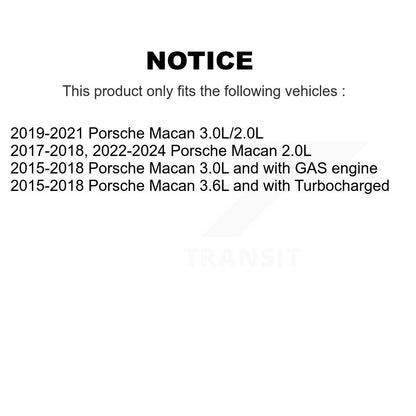 Filtre à air moteur (paquet de 8) pour Porsche Macan K57-103037