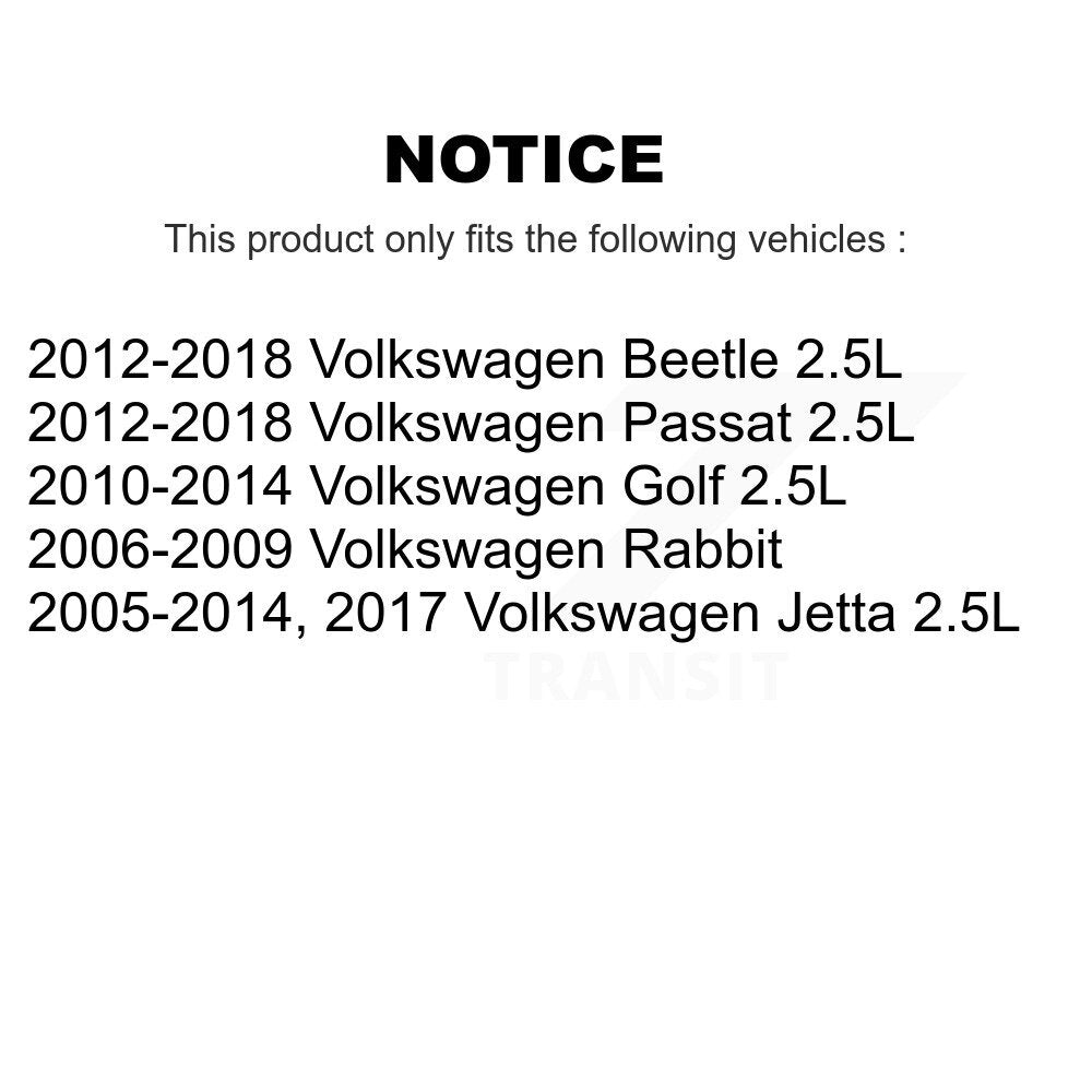 Filtre à air moteur (paquet de 7) pour Volkswagen Jetta Passat Golf Beetle Rabbit