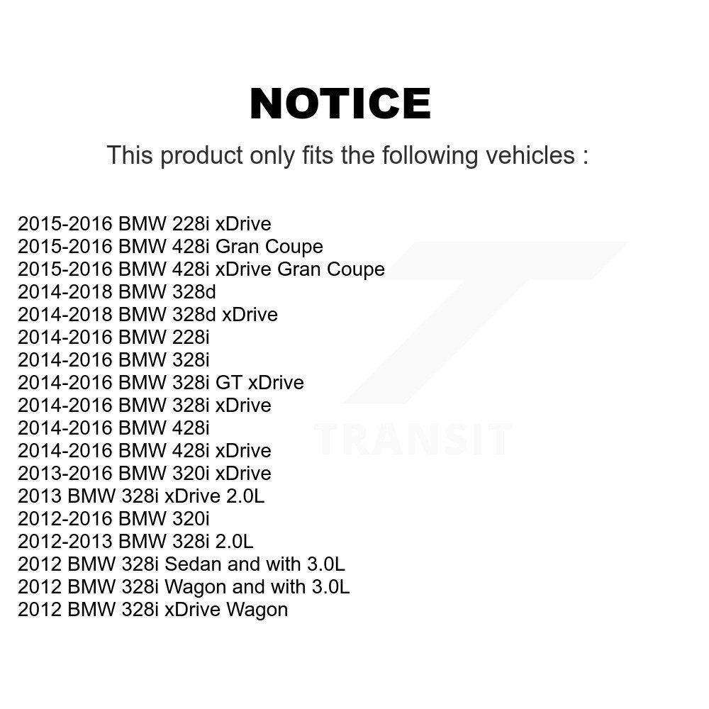 Filtre à air moteur (paquet de 7) pour BMW 328i xDrive 320i 428i 328d 228i Gran Coupé G