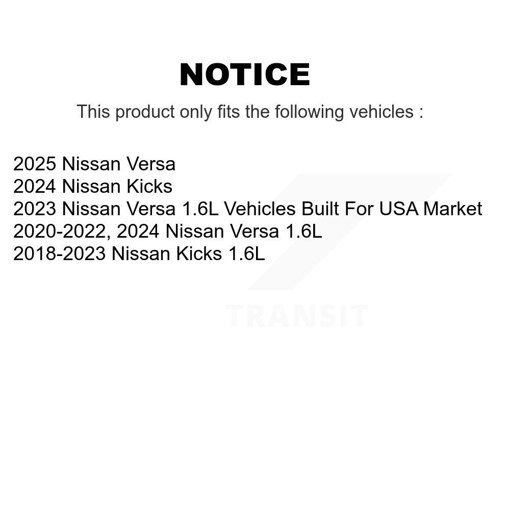 Filtre à air moteur (paquet de 7) pour Nissan Kicks Versa K57-103458