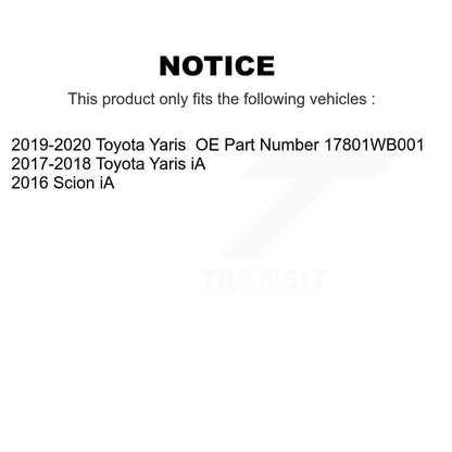 Filtre à air moteur (paquet de 9) pour Toyota Yaris iA Scion K57-103579