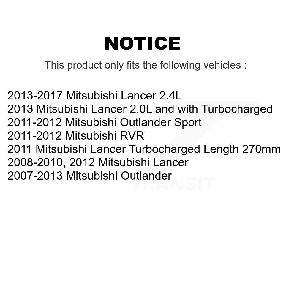 Filtre à air moteur (paquet de 9) pour Mitsubishi Lancer Outlander Sport RVR K57-103602