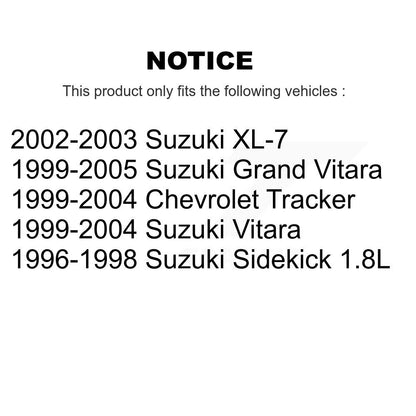 Filtre à air moteur (paquet de 9) pour Chevrolet Tracker Suzuki Grand Vitara XL-7