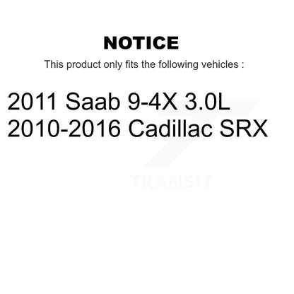 Filtre à air moteur (paquet de 9) pour Cadillac SRX Saab 9-4X K57-103779