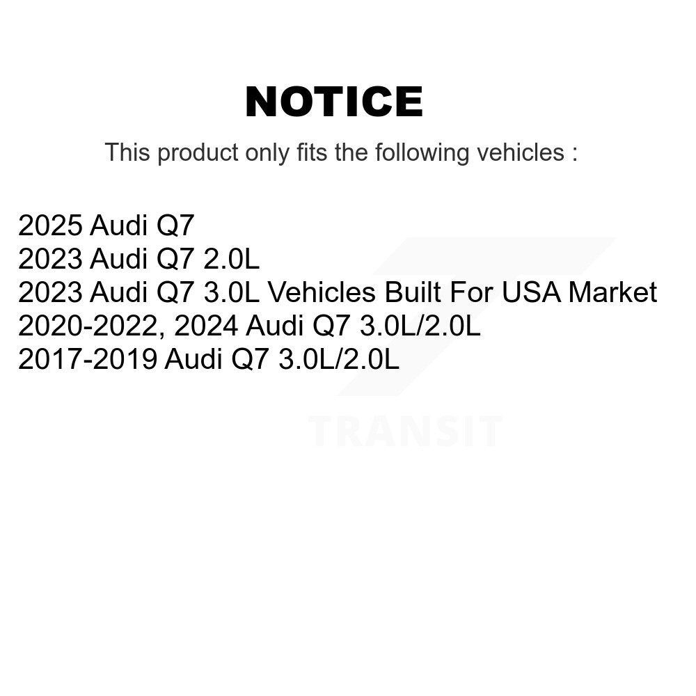 Filtre à air moteur (paquet de 9) pour Audi Q7 K57-103803