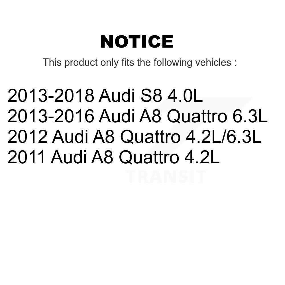 Filtre à air moteur (paquet de 2) pour Audi A8 Quattro S8 K57-103871