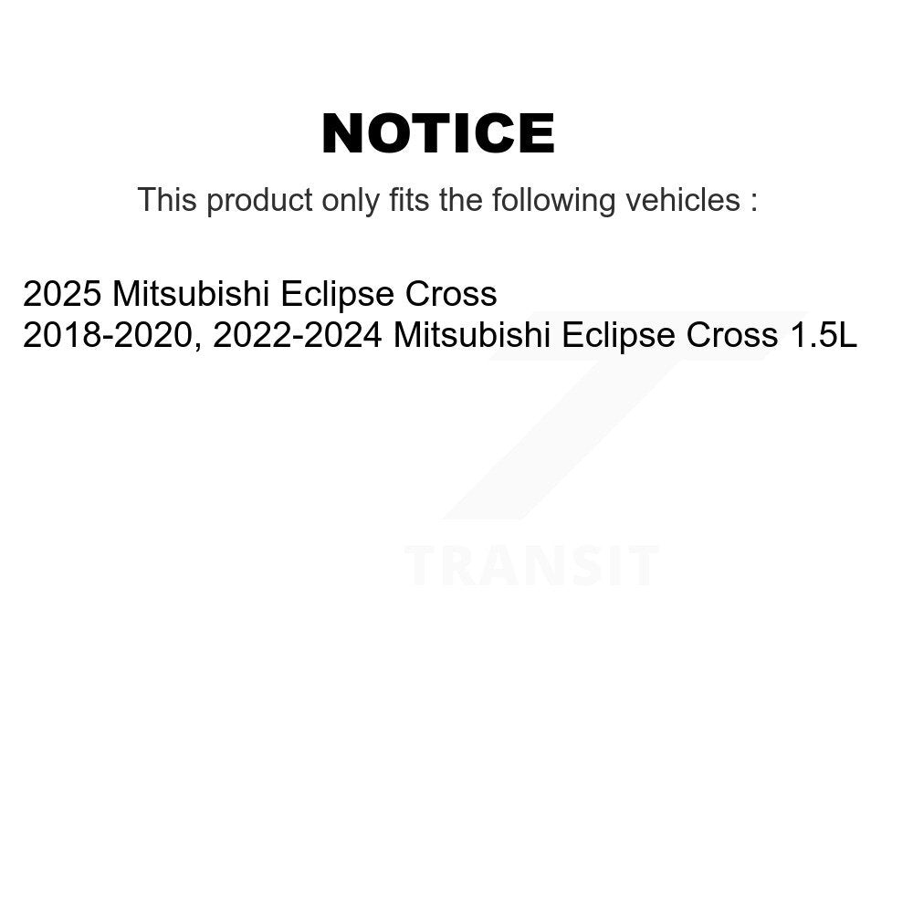 Filtre à air moteur (paquet de 2) pour Mitsubishi Eclipse Cross K57-103941