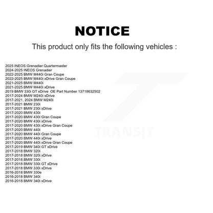 Filtre à air moteur (paquet de 3) pour BMW 330i xDrive 340i 230i M240i 430i Gran Coupé