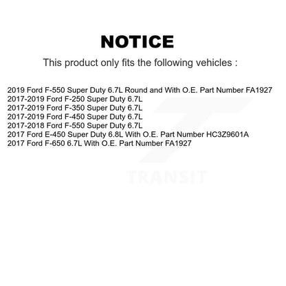 Filtre à air moteur (paquet de 4) pour Ford F-350 Super Duty F-250 F-450 E-450 F-550