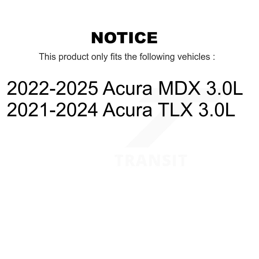 Filtre à air moteur (paquet de 2) pour Acura MDX TLX 3.0L K57-104238