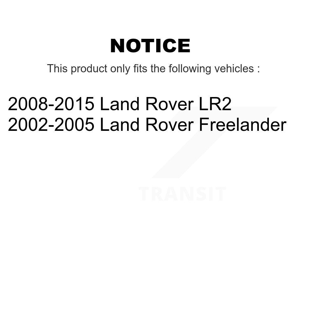 Paire de roulements de roue arrière pour Land Rover LR2 Freelander K70-101060