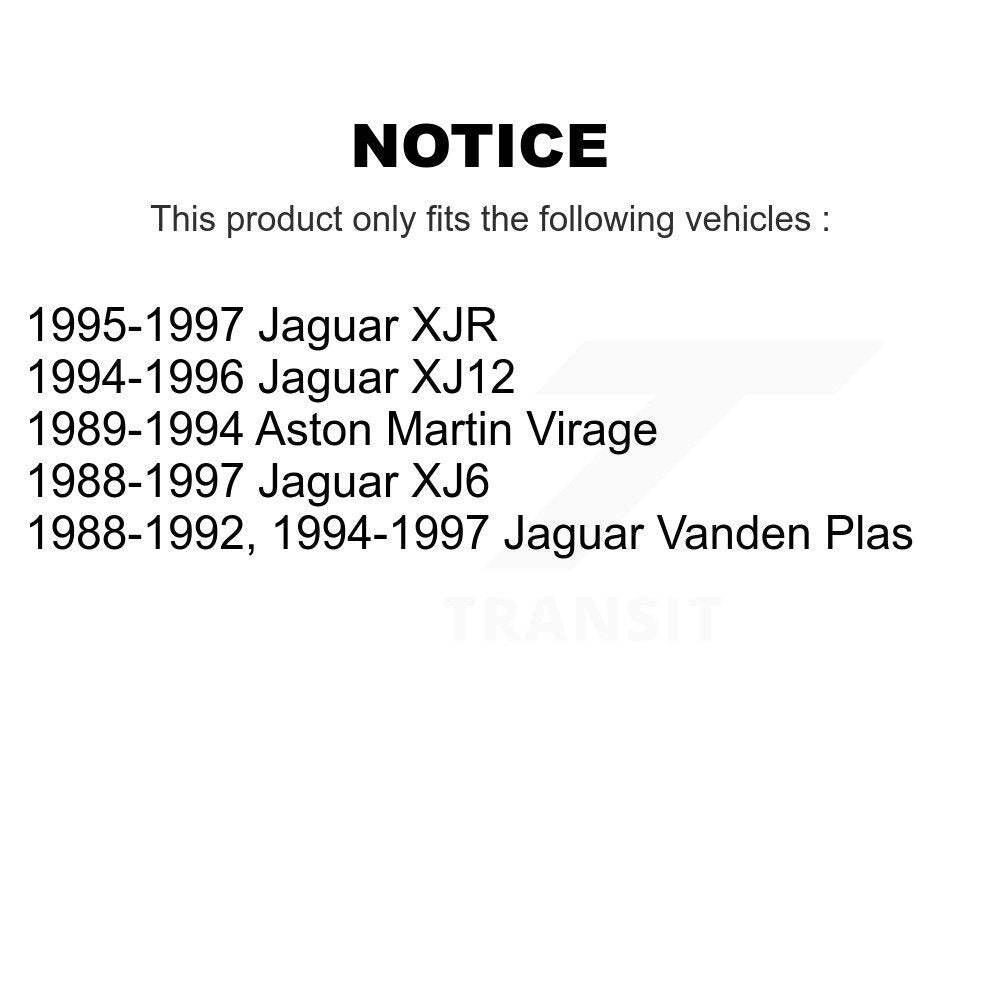 Roulement de roue extérieur avant et paire de course pour Jaguar XJ6 Vanden Plas XJR XJ12 Aston