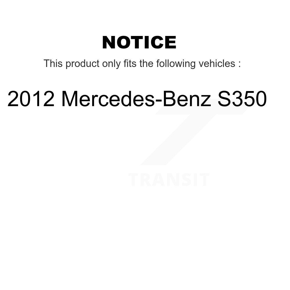 Kit de roulement de roue avant et arrière pour Mercedes-Benz S350 2012 K70-101151