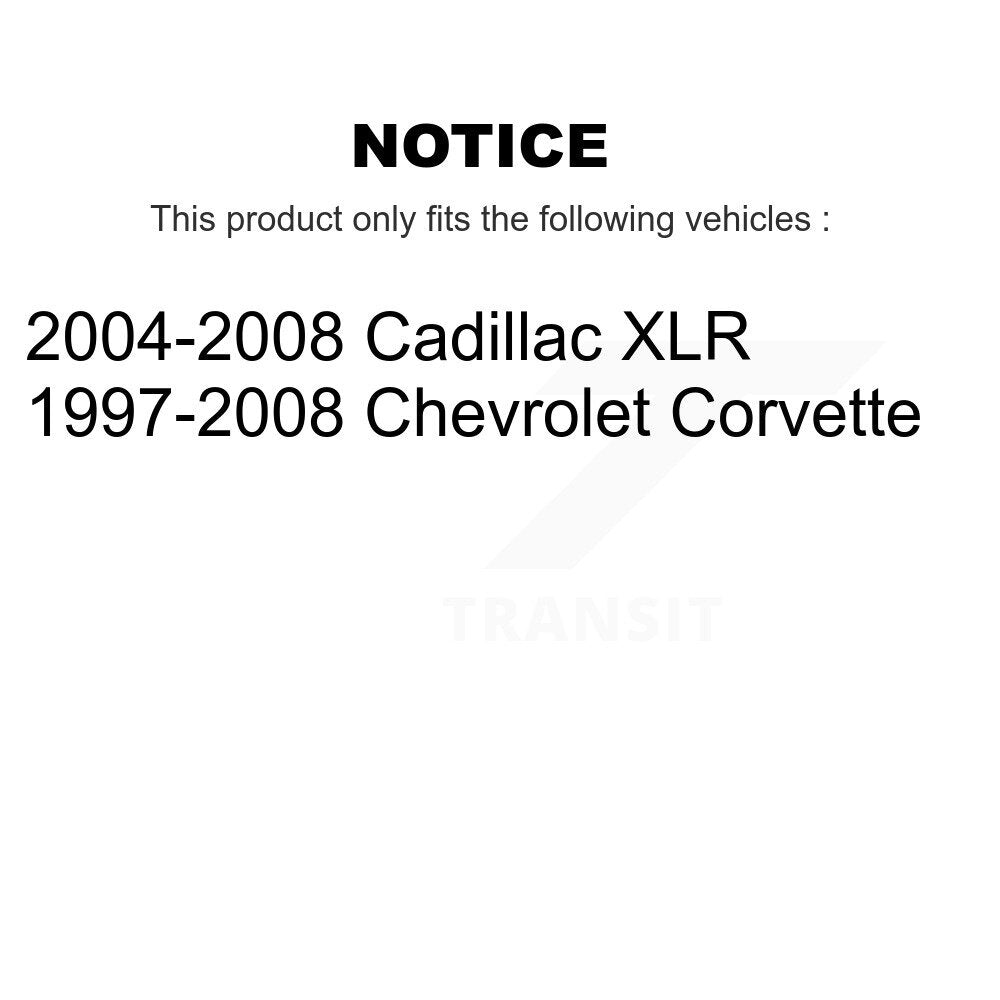 Kit d'assemblage de roulement et moyeu de roue avant et arrière, pour Chevrolet Corvette Cadillac XLR
