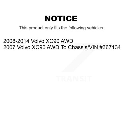Kit d'assemblage de roulement et moyeu de roue avant et arrière, pour Volvo XC90 AWD K70-101473