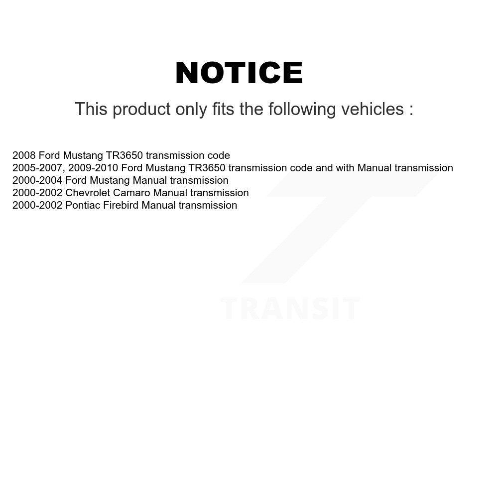 Roulement de roue arrière et paire de course pour Pontiac Firebird Chevrolet Camar 2000-2002