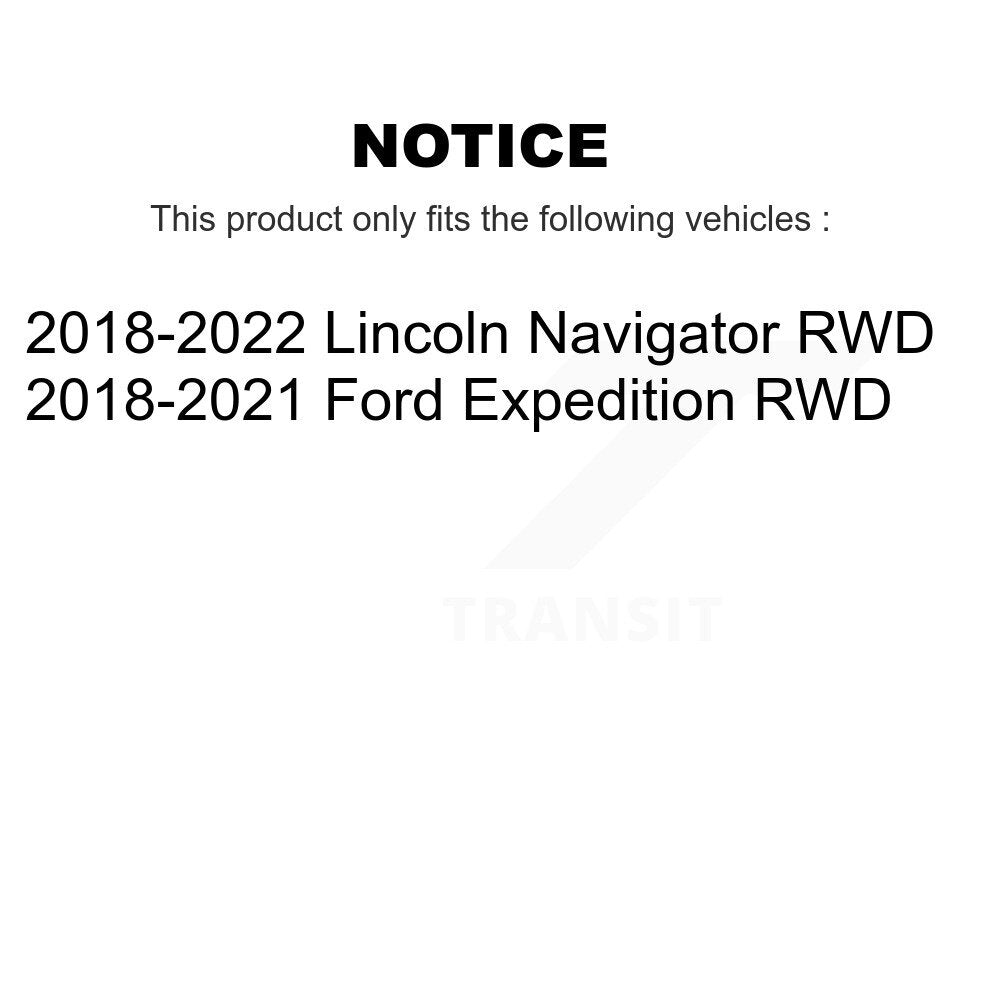 Kit d'assemblage de moyeu de roulement de roue avant et arrière, pour Ford Expedition Lincoln Navigator