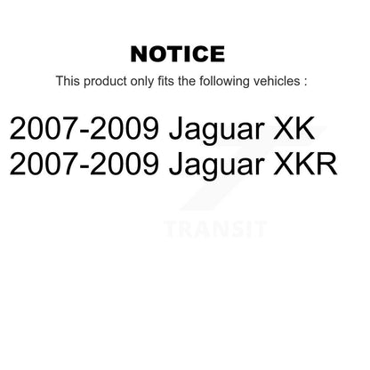 Kit de roulement de roue avant et arrière pour Jaguar XK XKR 2007-2009 K70-102216