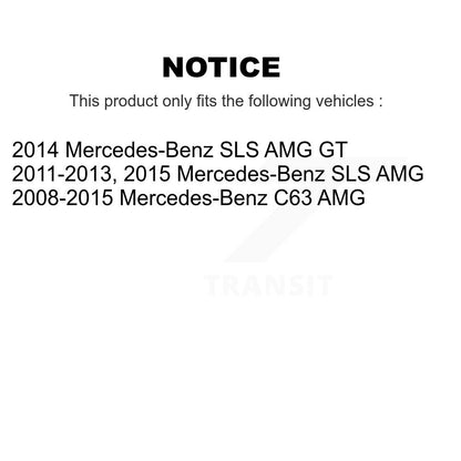 Kit d'assemblage de roulement de roue avant et arrière, pour Mercedes-Benz C63 AMG SLS K70-102261