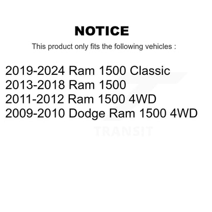 Kit de bras de commande de Suspension avant et de liaison à rotule, pour Ram 1500 Classic Dodge
