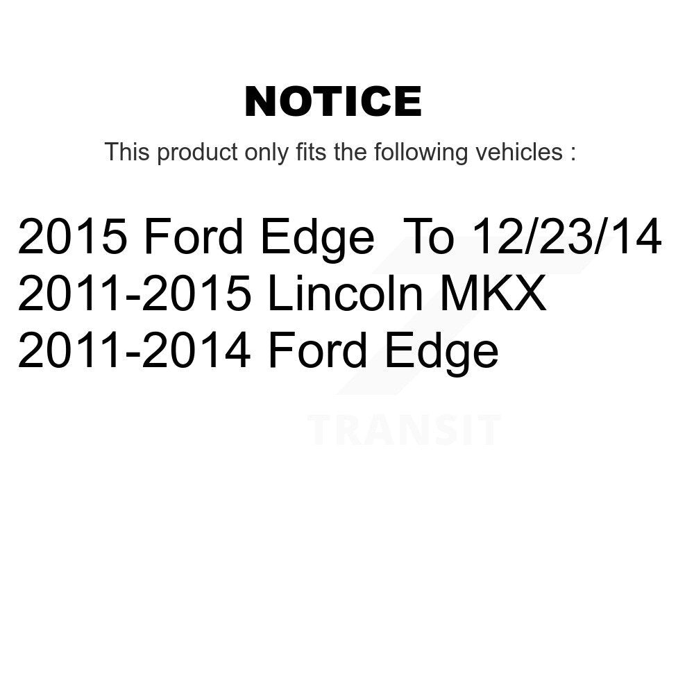 Paire de maillons de suspension arrière pour Ford Edge Lincoln MKX K72-100358