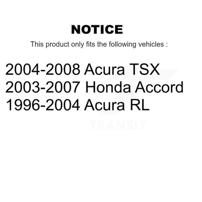 Paire de rotules de Suspension inférieure avant, pour Honda Accord Acura TSX RL K72-10049