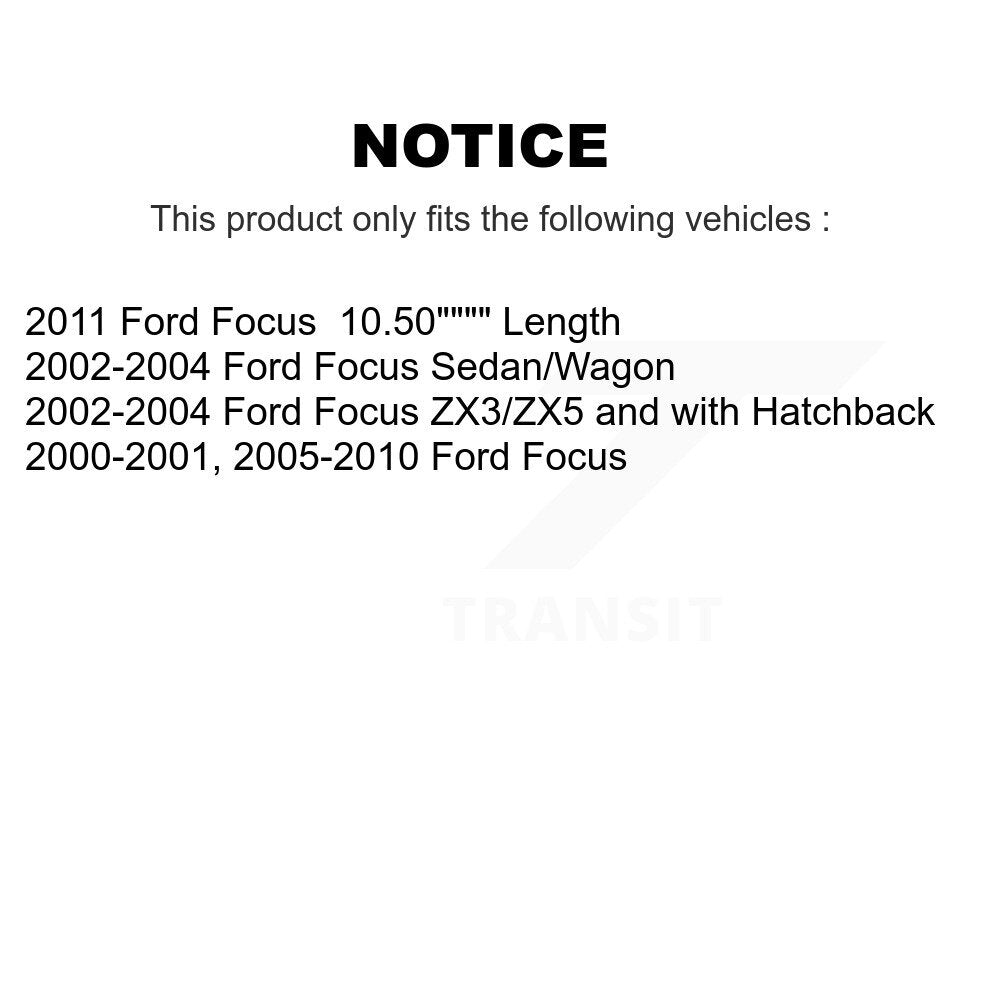 Kit de liaison de suspension avant et arrière pour Ford Focus K72-100835