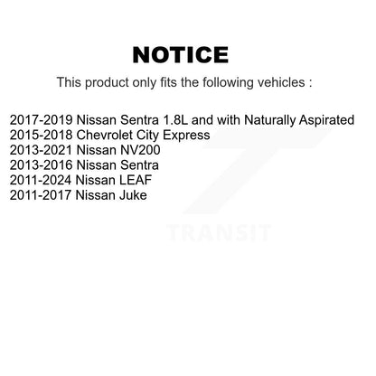 Kit de rotule avant et d'extrémité de biellette de direction, pour Nissan Sentra LEAF Juke NV200 Chevrole
