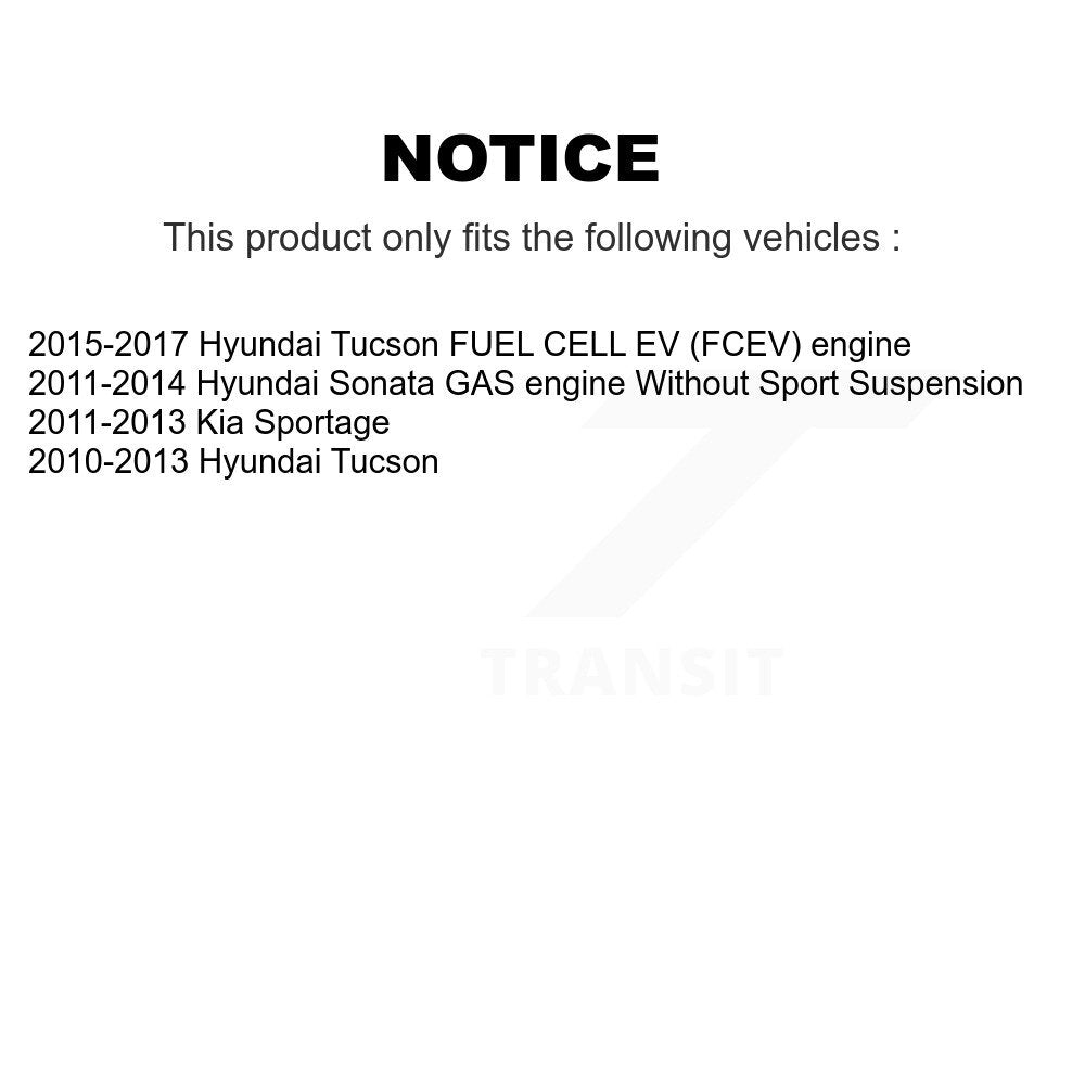 Kit de rotule avant et d'extrémité de biellette de direction, pour Hyundai Tucson Sonata Kia Sportage
