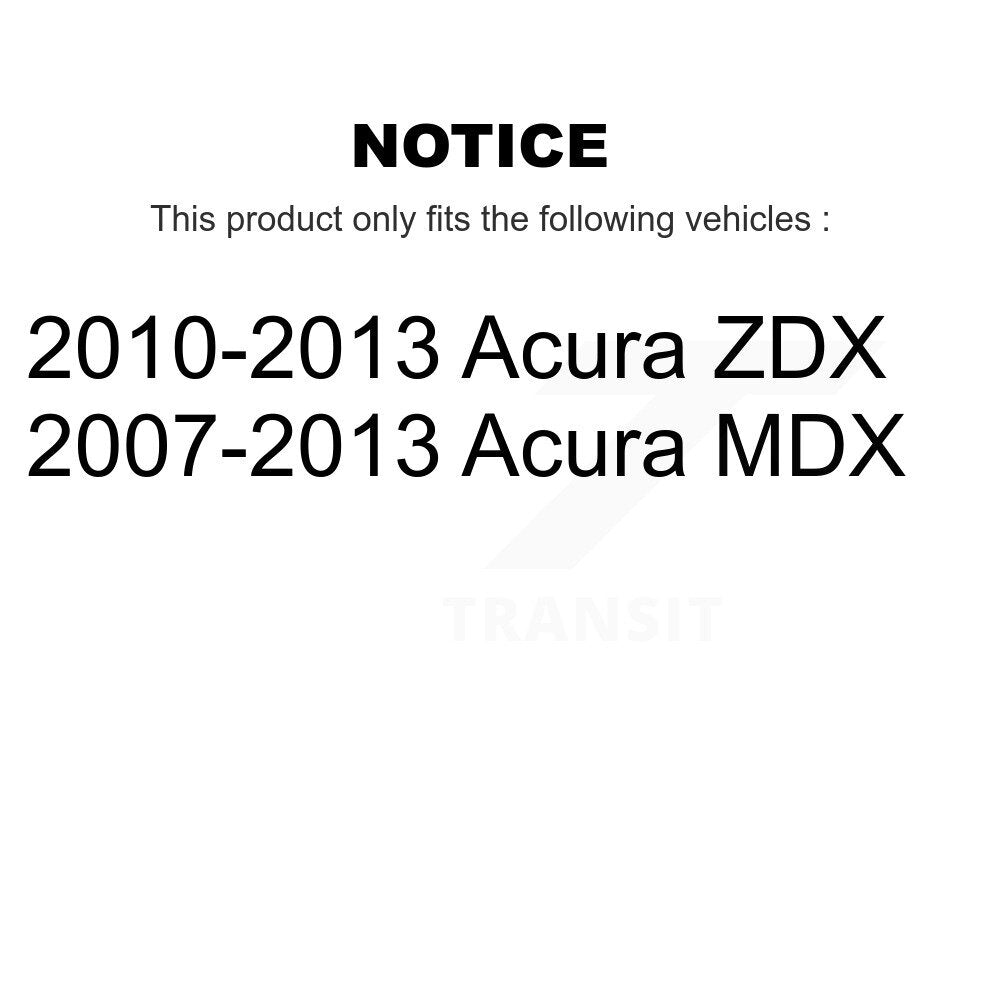 Kit d'assemblage de bras de commande de Suspension inférieure avant et de rotule pour Acura MDX ZD