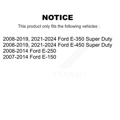 Kit d'extrémité de biellette de direction extérieure avant, pour Ford E-350 Super Duty E-250 E-450 E-150