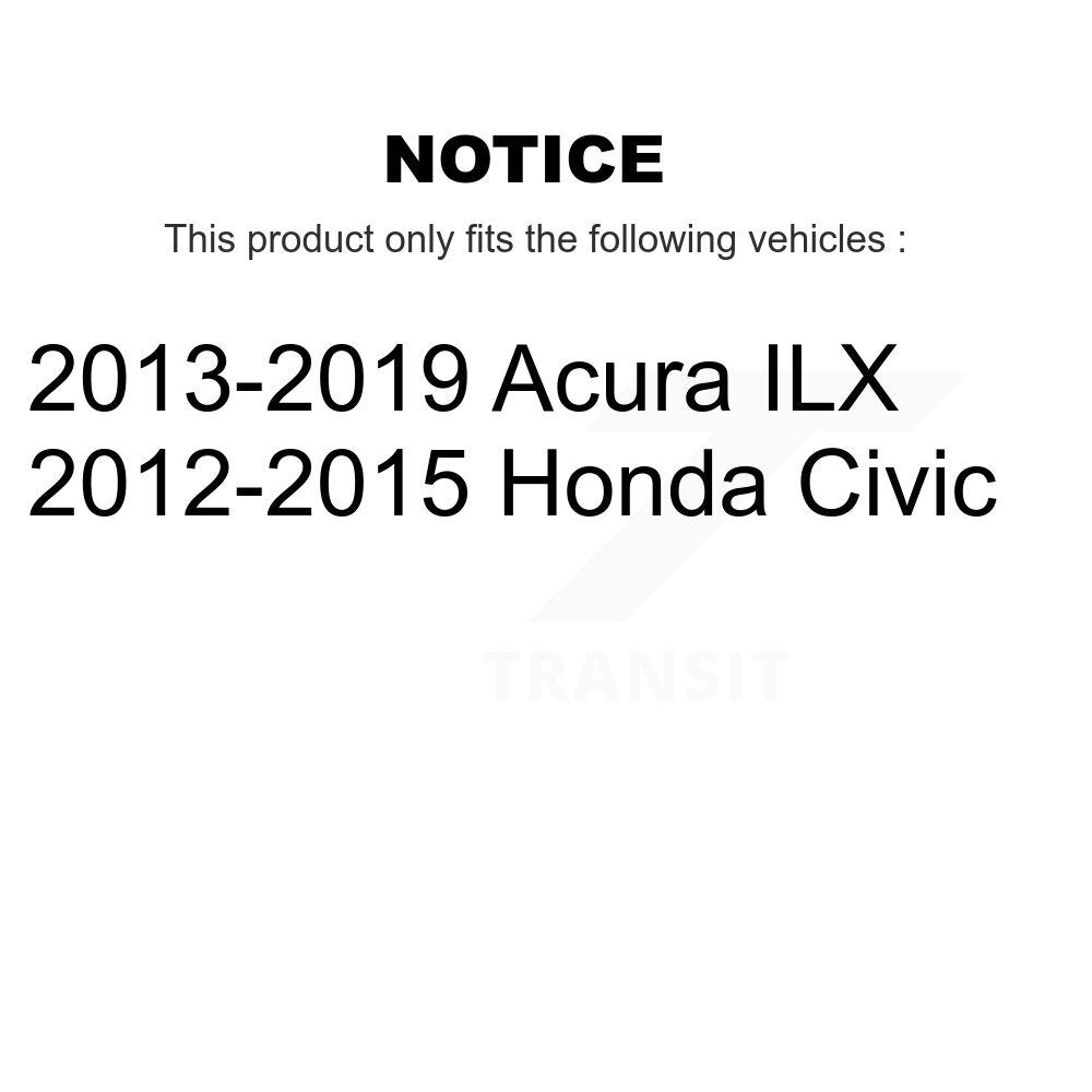 Kit d'extrémité de biellette de direction extérieure avant, pour Honda Civic Acura ILX K72-101255