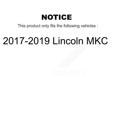 Kit d'extrémité de biellette de direction extérieure avant pour Lincoln MKC 2017-2019 K72-101258