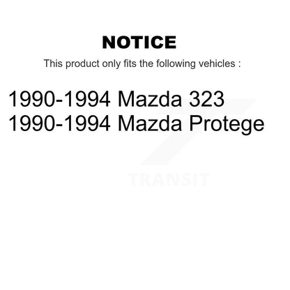 Kit de liaison de suspension avant et arrière pour Mazda 323 Protege 1990-1994 K72-101268